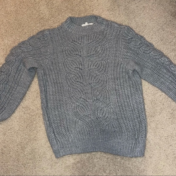 Grey Knit Sweater - Picture 2 of 4